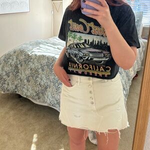 Free People Khaki Skirt